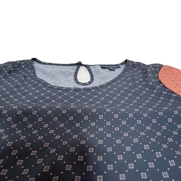 ModCloth mixed fresh daily short sleeve top size XL - Picture 9 of 13